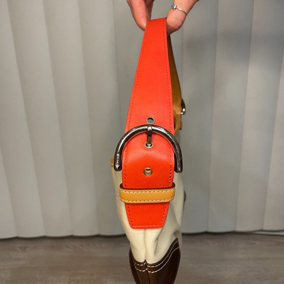 Coach Leather Satchel - Picture 3 of 5